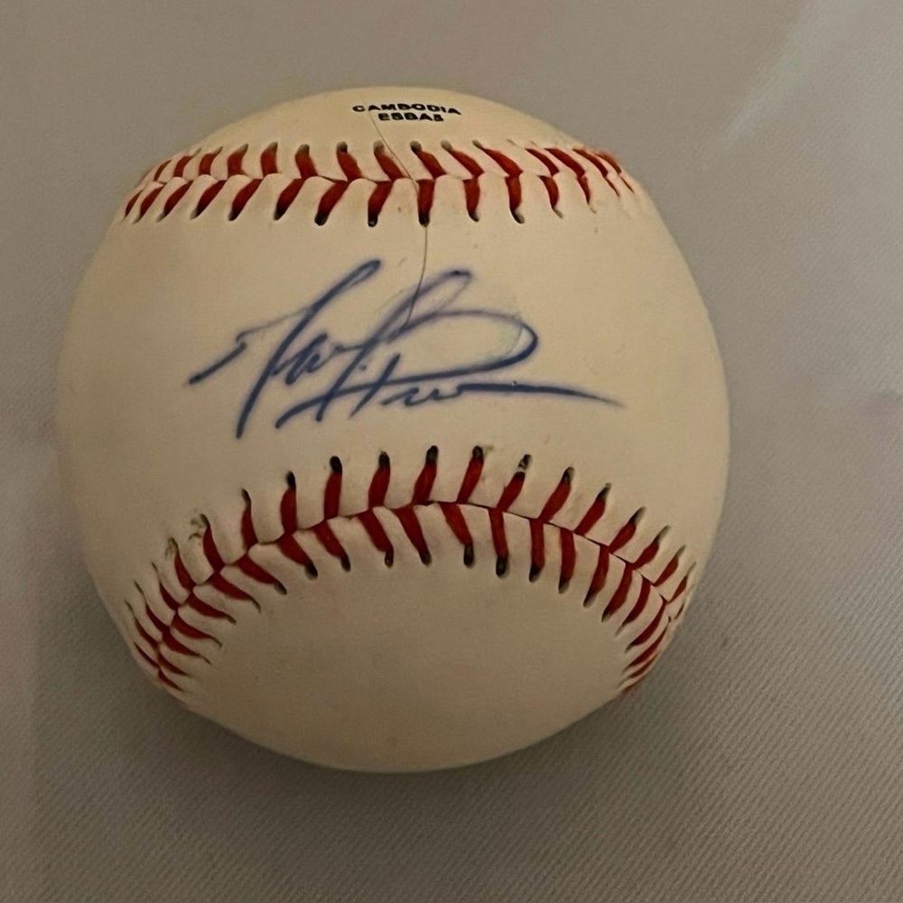 Mark Prior Autographed Baseball